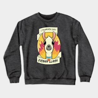 Drama Lllama Crewneck Sweatshirt